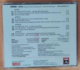 FAMIGLIA CRISTIANA Giuseppe Verdi "Aida Le pagine più belle " EMI CD N.19
