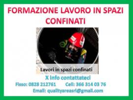 Corso lavoro in spazi confinati