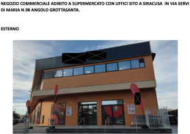 NEGOZIO COMMERCIALE ADIBITO A SUPERMERCATO CON UFFICI 