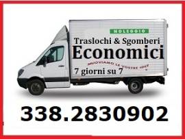 ROMA TRASLOCHI E SGOMBERI RAPIDI ED ECONOMICI 7GG SU7