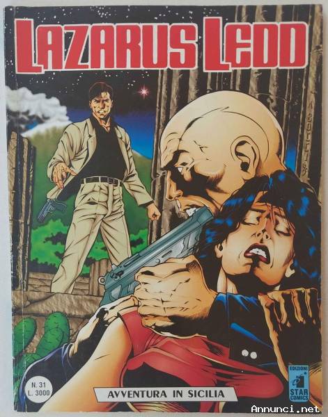 Lazarus Ledd - Avventura in Sicilia n.31 Ed.Star Comics, Gennaio 1996 perfetto