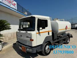 NISSAN M90 T160 CISTERNA CARBURANTI E CONTALITRI ADR BARRATO ROSA 