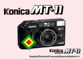 KONICA A4 AUTOREFLEX TC EXAR MT-11 TC-X LIBRETTO MANUALE ISTRUZIONI FOTOCAMERA EPOCA