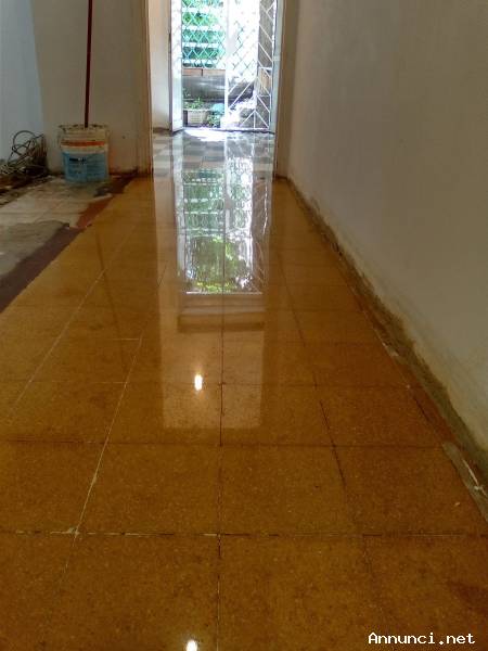 Arrotatura e microlevigatura pavimenti in marmo e non solo