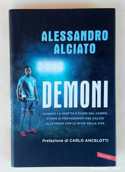 Demoni di Alessandro Alciato Ed.Vallardi, maggio 2018 come nuovo
