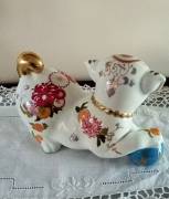 Cucciolo Imperiale SATSUMA 1987 Firmato da Franklin Mint, dipinto a mano nuovo in ottimo stato , dim