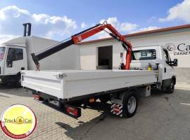 IVECO DAILY 35 C 14 – 2020 – CASSONATO CON GRU FASSI – EURO 6