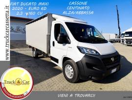RIF.1236 FIAT DUCATO MAXI – 2020 – CASSONE CENTINATO ALZA/ABBASSA – EURO 6
