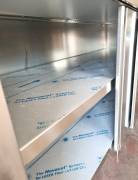 2 TAVOLI ARMADIATI INOX 200x70cm USATI  