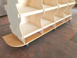 ESPOSITORE IN LEGNO PER PANE  USATO 