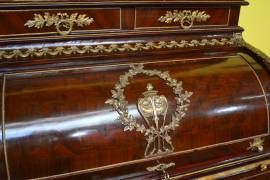 Scrittoio-secretaire a cilindro stile Luigi XV