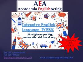 Settimana intensiva inglese 