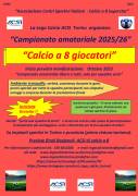 Campionato amatoriale calcio a 8 in Torino e provincia.