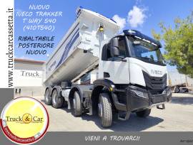 RIF.1202 NUOVO IVECO TRAKKER T-WAY 540 (410T54) – 4 ASSI – MEZZO D’ OPERA – RIBALTABILE POSTERIORE N