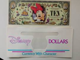 DISNEY 10 DOLLARI, 2005T, MINNIE, NON IN CIRCOLAZIONE-