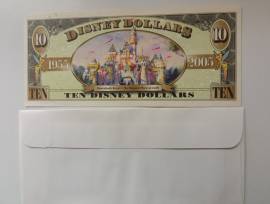 DISNEY 10 DOLLARI, 2005T, MINNIE, NON IN CIRCOLAZIONE-