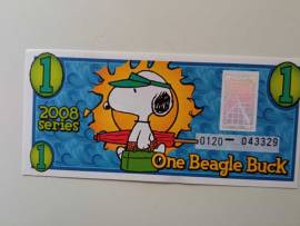 1 one beagle buck series 2008 certificato 0120 043329
