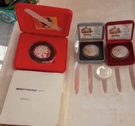 4 Pezzi Dollars Biancaneve e i sette nani vari anni 89-90