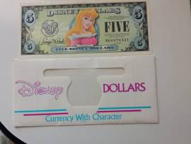 5 five Disney Dollars D00078331 2007 Series
