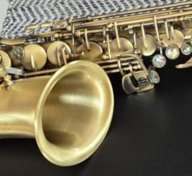 Sax Alto SELMER SA 80 Style in Bronzo Satinato Vintage Nuovo (Garanzia)