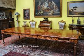 Tavolo da pranzo-riunioni stile inglese 352cm.
