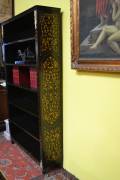 Libreria a giorno stile Napoleone III ebanizzata