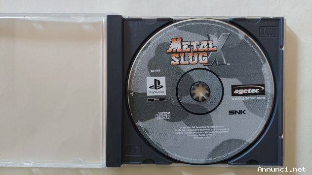 Videogioco Metal Slug X per Sony PlayStation 1 PS1 / PSX