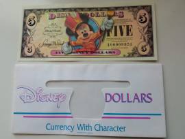 2008 $5 dollaro Disney Topolino ca. 1955 80° anniversario