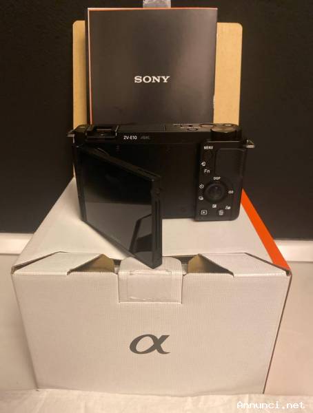 Sony ZV-E10 – come nuovo