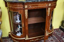 Credenza mezzo giro stile Napoleone III a tre ante