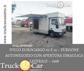 RIF.404 IVECO EUROCARGO 65 E 14 – FURGONE AUTONEGOZIO CON APERTURA IDRAULICA LATERALE – 1998