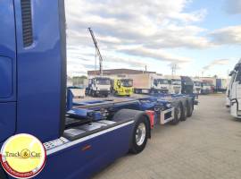 RIF.1221 SEMIRIMORCHIO TECNOKAR – 2019 – PORTACONTAINERS 20-30-40-45 PIEDI – TELAIO ALLUNGABILE