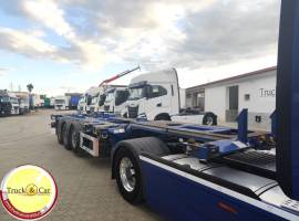 RIF.1221 SEMIRIMORCHIO TECNOKAR – 2019 – PORTACONTAINERS 20-30-40-45 PIEDI – TELAIO ALLUNGABILE