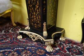 Coppia di colonne stile Impero Boulle
