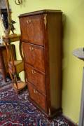 Scarpiera stile Napoleone III a quattro ripiani