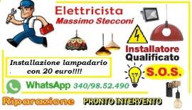 Elettricista lampadari Roma Ostiense 