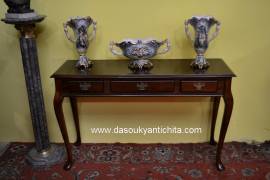 Console in mogano stile Queen Anne