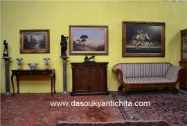 Console in mogano stile Queen Anne