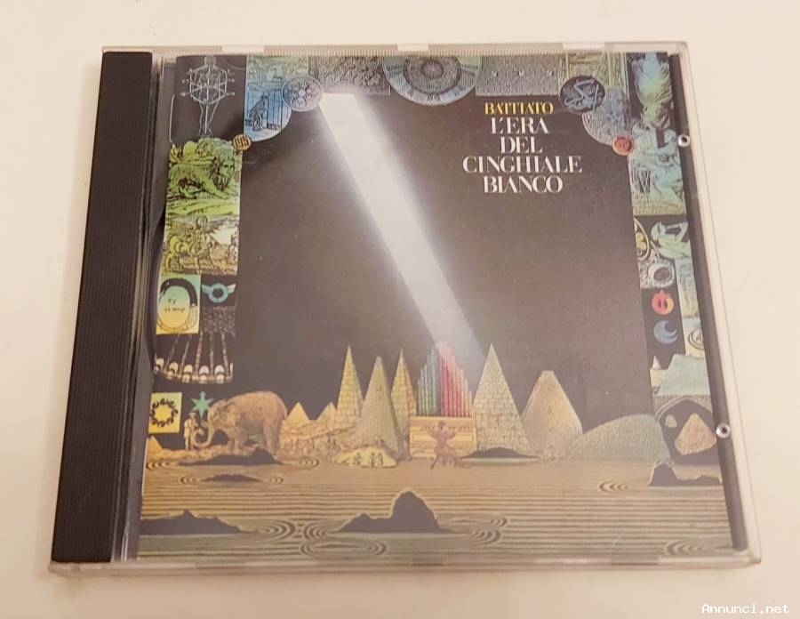 CD FRANCO BATTIATO L'ERA DEL CINGHIALE BIANCO ETCHETTA: EMI-CDP 7467962