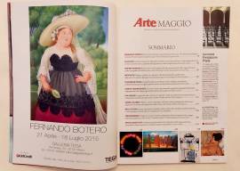 Rivista Arte numero 501 Editoriale Giorgio Mondadori, maggio 2015