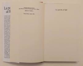 La parola ai figli di Raffaele Crovi 1°Ed.Rizzoli, ottobre 1994 come nuovo La parola ai figli di Raffaele Crovi 1°Ed.Rizzoli, ottobre 1994 come nuovo
