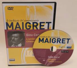 DVD L'Ombra cinese(2° parte).Le inchieste del commissario Maigret Dino Cervi Studio ‎Rai Tre