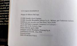 I regni di Calaspia. La cospirazioni di Suresh e Jyoti Guptara 1°Ed. Mondadori, aprile 2008 I regni di Calaspia. La cospirazioni di Suresh e Jyoti Guptara 1°Ed. Mondadori, aprile 2008