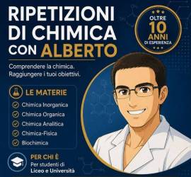  ⚛ RIPETIZIONI DI CHIMICA ⚛ ESPERIENZA PLURIENNALE