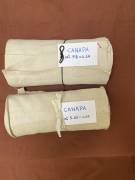 11 metri di tela di canapa artigianale