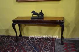 Console in mogano stile Chippendale Console in mogano stile Chippendale