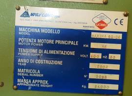 CESOIA WARCOM  6000 X 8 IDRAULICA 
