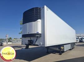 RIF.1356 SEMIRIMORCHIO CARMOSINO – 2010 – ISOTERMICO CON GRUPPO FRIGO E SPONDA CARICATRICE RETRATTIL