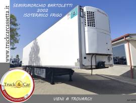 RIF.1074 SEMIRIMORCHIO BARTOLETTI – ISOTERMICO CON GRUPPO FRIGORIFERO – 2002 RIF.1074 SEMIRIMORCHIO BARTOLETTI – ISOTERMICO CON GRUPPO FRIGORIFERO – 2002