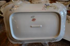 Antico set di tre piatti da portata Haviland & Co 